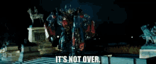 Transformers Optimus Prime GIF - Transformers Optimus Prime Its Not Over GIFs