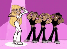 Pop-star Dancing - Fairly Odd Parents GIF - The Fairly Odd Parents Pop Star Britney GIFs