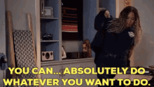 Station19 Diane Lewis GIF - Station19 Diane Lewis You Can Absolutely Do Whatever You Want To Do GIFs