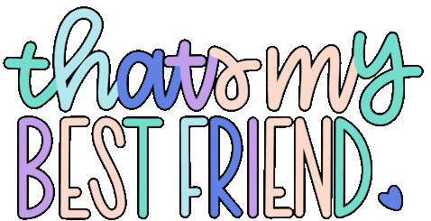 My Bestie My Bff Sticker - My Bestie My Bff Thats My Best Friend Stickers