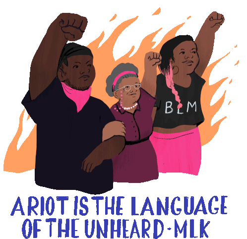 Black Power Black Lives Matter Sticker - Black Power Black Lives Matter Blm Stickers