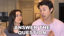 Answer The Question Maclen GIF - Answer The Question Maclen Ashleigh GIFs
