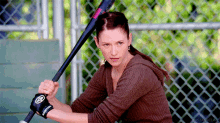 Greys Anatomy Lexie Grey GIF - Greys Anatomy Lexie Grey Baseball GIFs