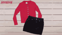 Chilling Adventures Of Sabrina Outfit Sweater GIF - Chilling Adventures Of Sabrina Outfit Sweater Skirt GIFs