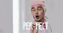 Per-fect - Perfection GIF - Perfection Per Fect Head Band GIFs