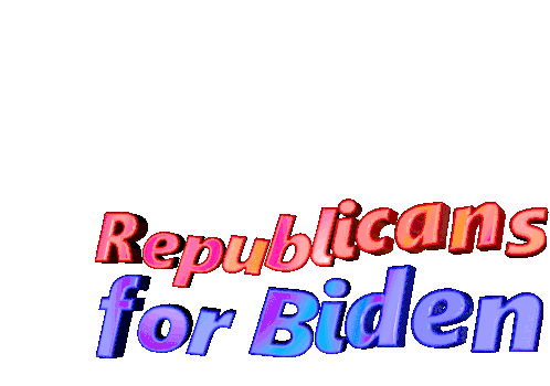 Republicans For Biden Republican Sticker