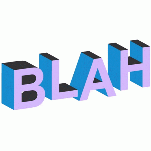 Blah Whatever Sticker - Blah Whatever Annoyed - Discover & Share GIFs