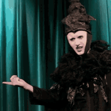 Toybox Witch Point GIF - Toybox Witch Point Confused GIFs