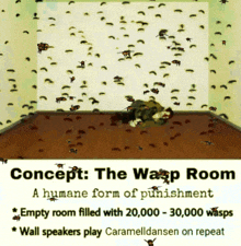 Wasp Room Caramelldansen GIF - Wasp Room Caramelldansen Wasps GIFs