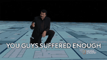you guys suffered enough neil degrasse tyson cosmos possible worlds youve been through a lot
