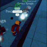 a screenshot of a video game with the name peel written on it