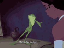 The Princess And The Frog Naveen GIF - The Princess And The Frog Naveen Pucker GIFs
