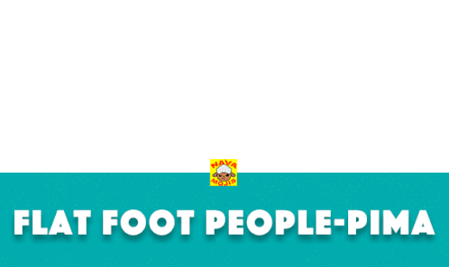 Navamojis Flat Foot People Pima Clan Sticker