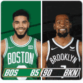 Boston Celtics (85) Vs. Brooklyn Nets (90) Third-fourth Period Break GIF - Nba Basketball Nba 2021 GIFs