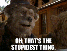 The Country Bears Henry GIF - The Country Bears Henry Oh Thats The Stupidest Thing GIFs