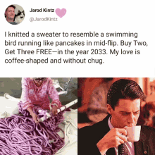 Jarod Kintz Sweater GIF - Jarod Kintz Sweater Knit GIFs