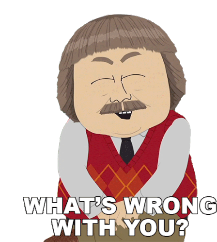 Whats Wrong With You Bucky Bailey Sticker - Whats Wrong With You Bucky Bailey South Park Stickers