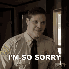 Im So Sorry Deputy Billy Poke GIF - Im So Sorry Deputy Billy Poke Ruthless GIFs