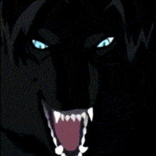 Wolves Of The Mist Angel Wolves Of The Mist GIF - Wolves Of The Mist Angel Wolves Of The Mist Black Anime Wolf GIFs