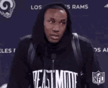 Marcus Peters Idk GIF - Marcus Peters Idk Oh Well GIFs