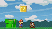 So Retro Paper Mario GIF - So Retro Paper Mario So Paper GIFs