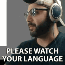 Please Watch Your Language Ahmed Aldoori GIF - Please Watch Your Language Ahmed Aldoori Watch Your Mouth GIFs