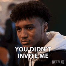 You Didnt Invite Me Terence GIF - You Didnt Invite Me Terence The Recruit GIFs