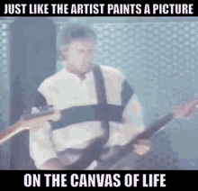 Minor Detail Canvas Of Life GIF - Minor Detail Canvas Of Life Just Like The Artist GIFs