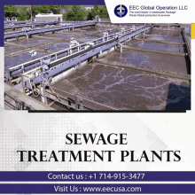 package sewage treatment eecs global operation llc treatment plants