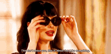 new girl jessica day zooey deschanel this isnt about you this is about me