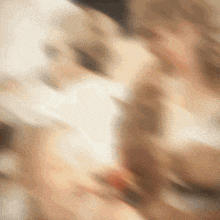 a blurry picture of a person 's face with a few lines visible
