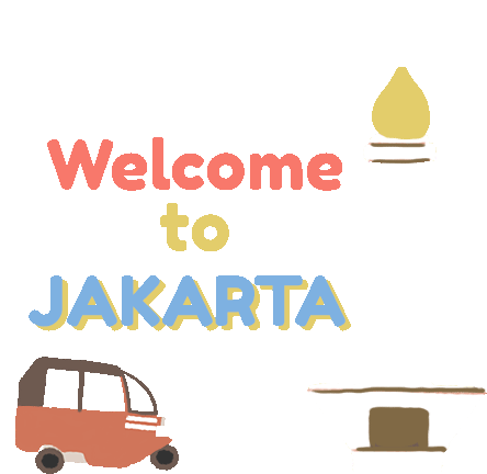 Welcome Tojakarta City Sticker - Welcome Tojakarta Jakarta City Stickers