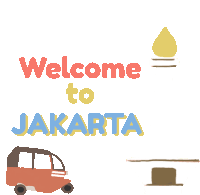Welcome Tojakarta City Sticker