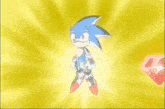 Super Sonic Vs Chaos Sonic X GIF - Super Sonic Vs Chaos Sonic X GIFs