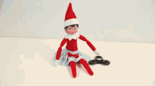 Fidget Spinner Elf On The Shelf GIF
