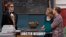 Snl Lobster Bisque GIF - Snl Lobster Bisque Waiter GIFs