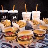 Harveys Burgers GIF - Harveys Burgers Fries GIFs
