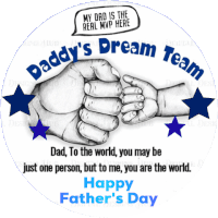 Fathers Day Sticker - Fathers Day Stickers