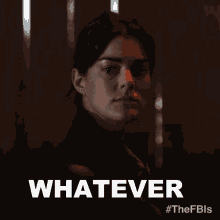 Whatever Tessa Sanders GIF - Whatever Tessa Sanders Fbi Most Wanted GIFs