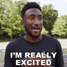 Im Really Excited Marques Brownlee GIF - Im Really Excited Marques Brownlee I Cant Wait GIFs