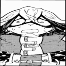 a black and white drawing of a person with glasses covering their face