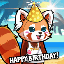 Happy Birthday Red Panda Squad GIF - Happy Birthday Red Panda Squad Happy Bday GIFs