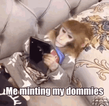 Dommies Monkey GIF - Dommies Monkey Phone GIFs
