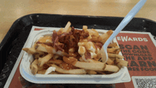 Wendys Bacon Poutine GIF - Wendys Bacon Poutine Canadian Food GIFs