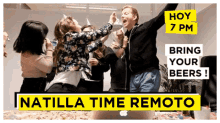 Natilla Time Hoy Beer GIF - Natilla Time Hoy Beer Party GIFs