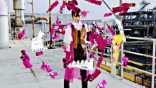 asuna ichika osaki ryusoulger pink ranger morph