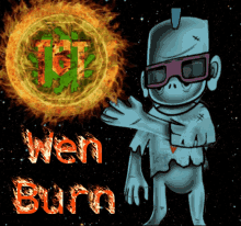 When Burn Tronbies GIF - When Burn Tronbies Tron GIFs