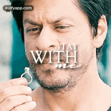 Shah Rukh Khan.Gif GIF - Shah Rukh Khan Ring Propose GIFs