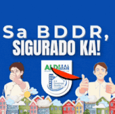 an ad for bd domingo realty says sa bddr sigurado ka