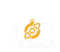 Noir Nomads Nn Sticker - Noir Nomads Nn Voyageuses Noires Stickers